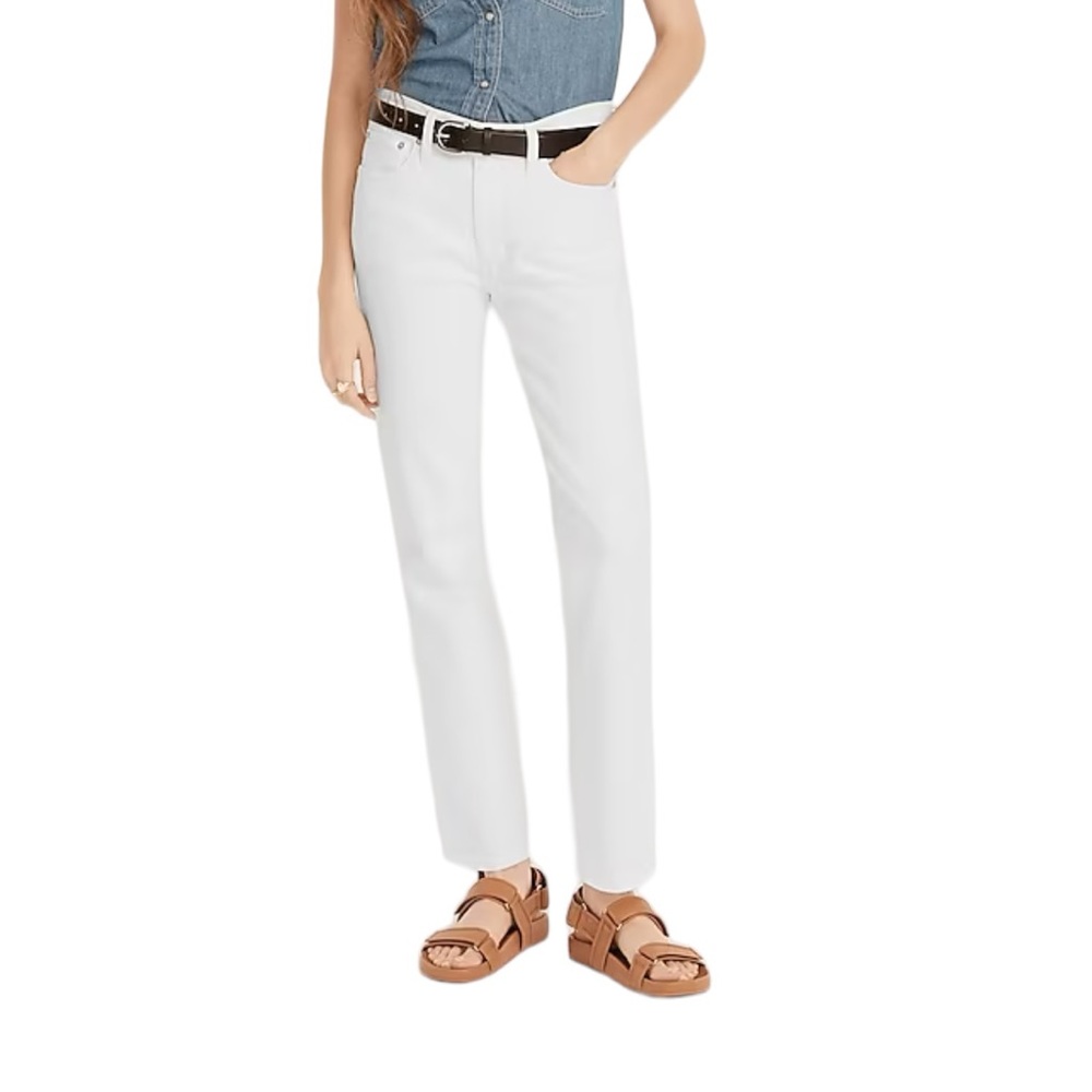 J.Crew The 9” Vintage Slim Straight Jean in White